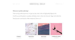 Desktop Screenshot of gratefuldaily.com
